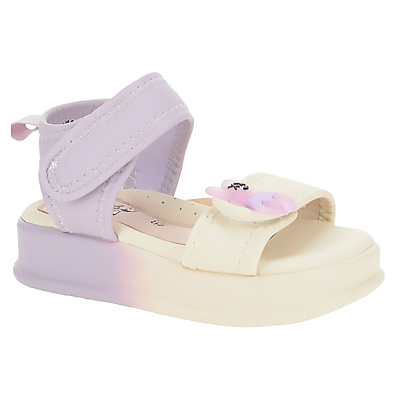 Сандалии для девочки Baden KPP007-050 фиолетовые 1